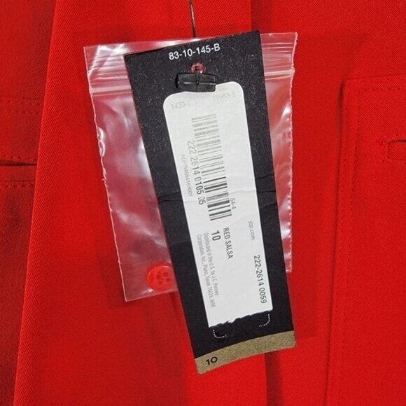 Worthington Dress Size 10 Sleeveless Red Shift Lined Classic NWT Read Desc - Picture 5 of 8